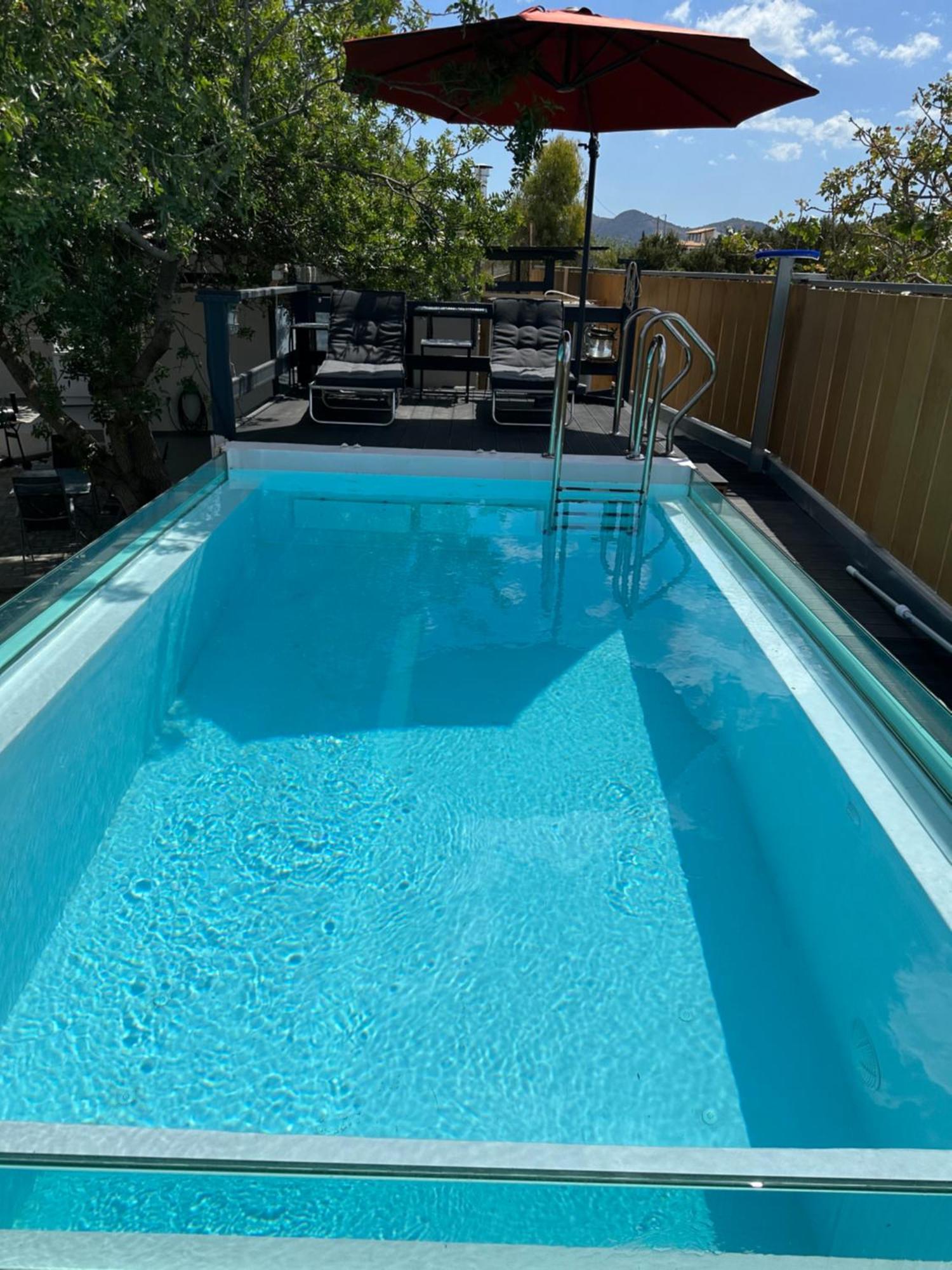 Apartmán Solmar Aegina With Private Pool - Jacuzzi Khloi Exteriér fotografie