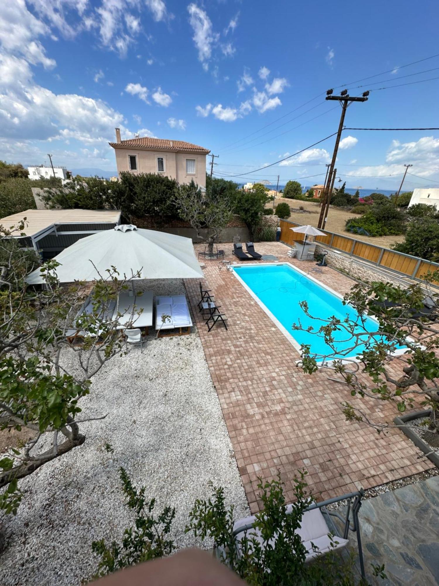 Apartmán Solmar Aegina With Private Pool - Jacuzzi Khloi Exteriér fotografie