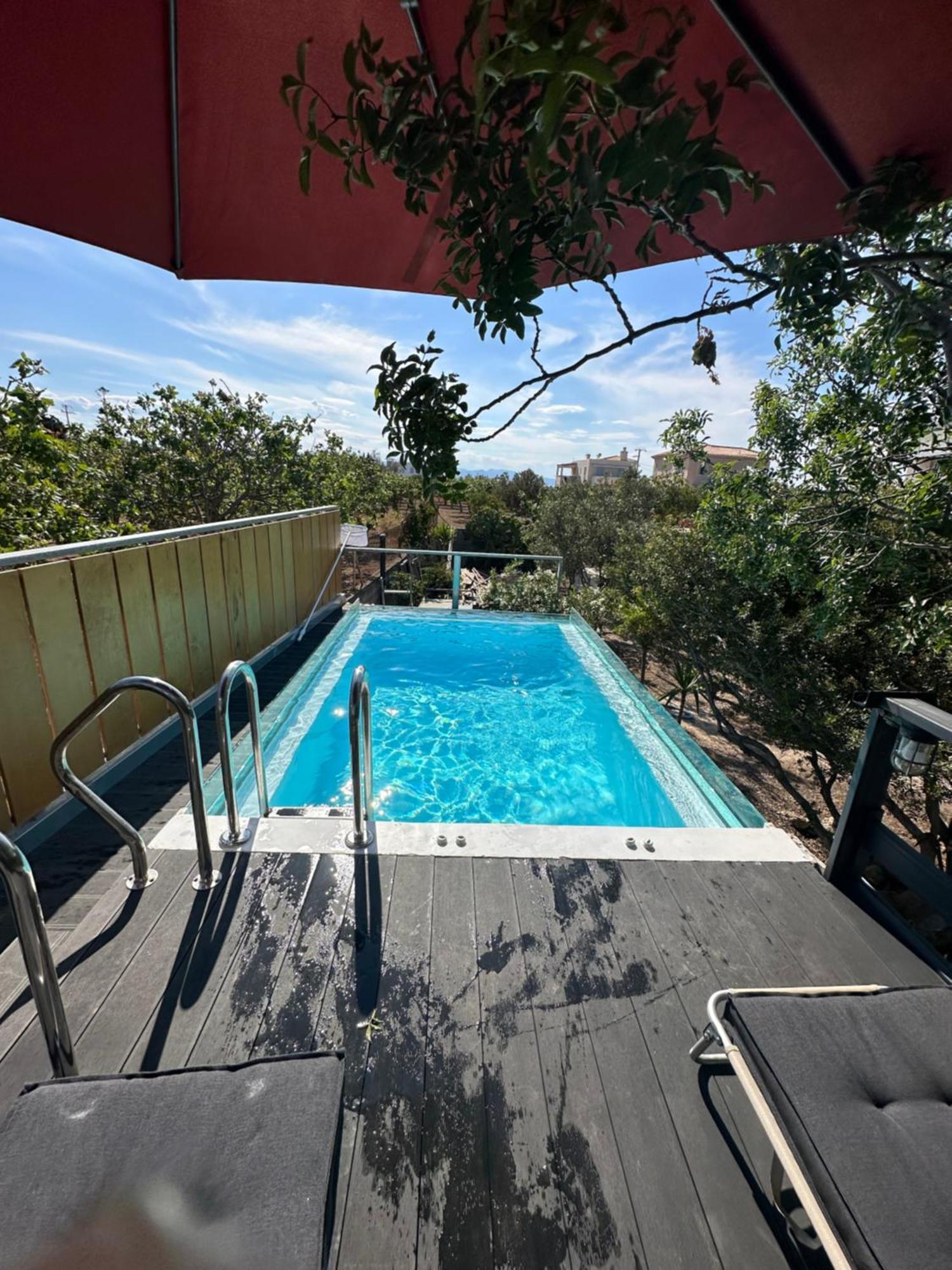 Apartmán Solmar Aegina With Private Pool - Jacuzzi Khloi Exteriér fotografie